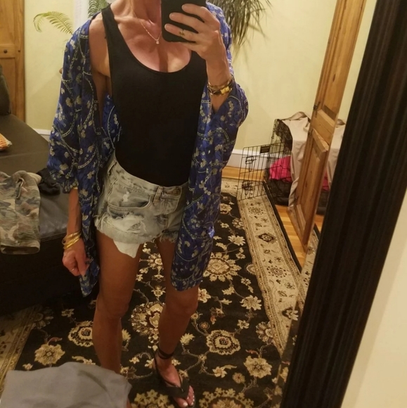 Elizabeth and james sill hook eye kimono - Picture 5 of 10